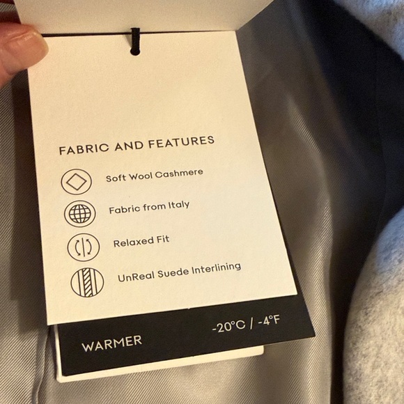 NWT Aritzia The Slouch Coat Size XS - Picture 6 of 8